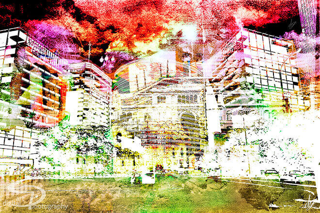 Digital Art: Thunderstorm