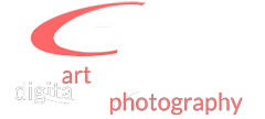 Logo of the website: The initials G and D and the name -digital art and photography.