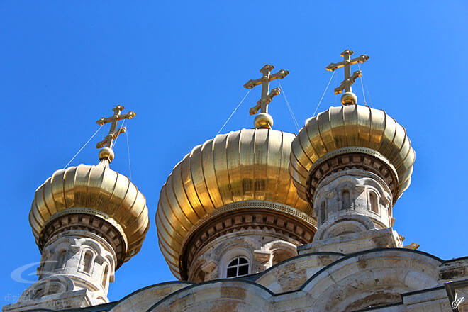 Maria Magdalena Church in Jerusalem (Israel)