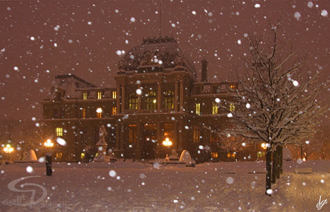 Palais de Justice de Montbenon Lausanne (Switzerland)