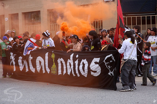 Manifestación de los pueblos indígenas de Puerto Natales (Chile)